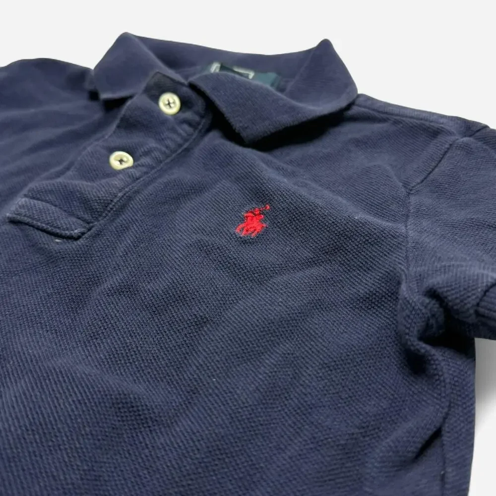 Polo Ralph Lauren Navy Short Sleeve Polo Shirt Toddler 2T